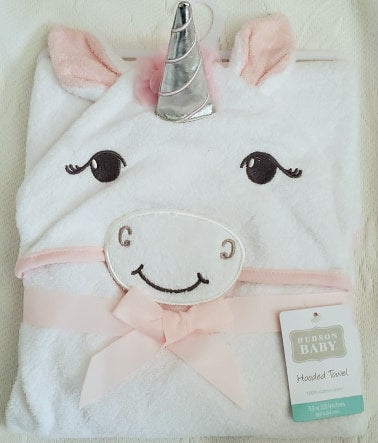 Hooded Baby Towel - Unicorn
