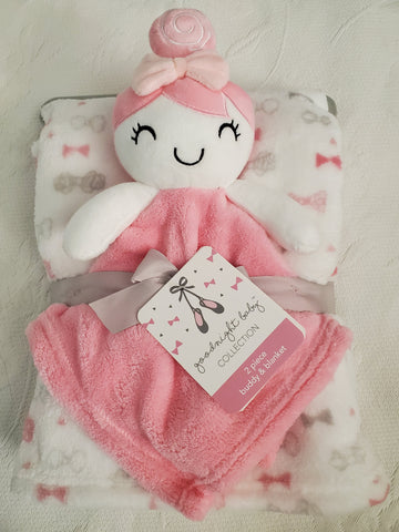 Goodnight Baby Collection Blanket & Buddy