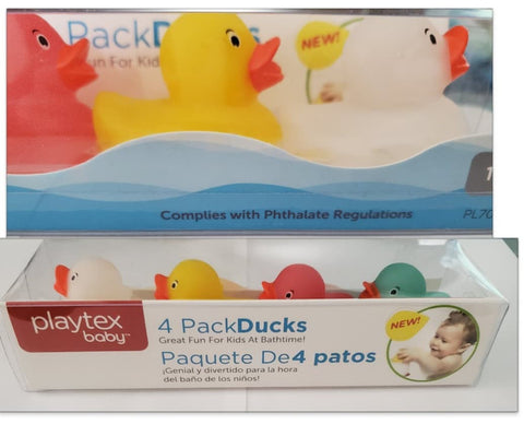 Playtex Baby 4-Pack Rubber Ducks