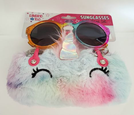 LIMITED TOO Sunglasses & Case Set