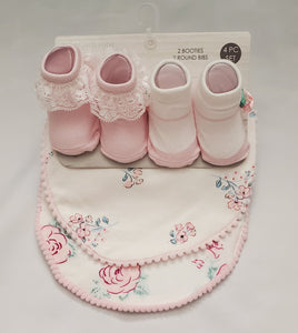 Catherine Malandrino - Matching bib and booties sets