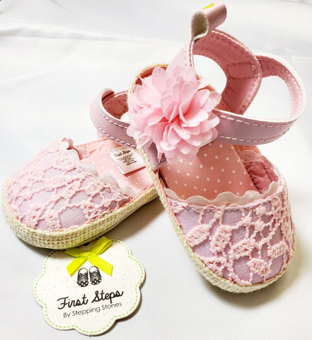 First Steps Baby Sandals by Stepping Stones
