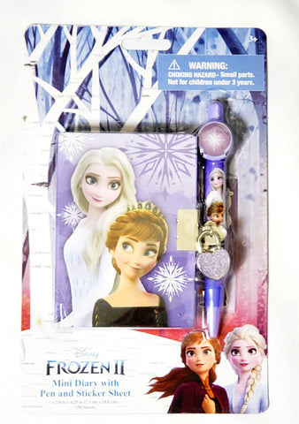 Frozen 2 Elsa and Anna Mini Diary for Girls