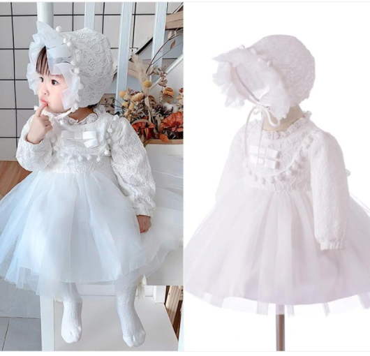 Girls Christening Baptism Dress