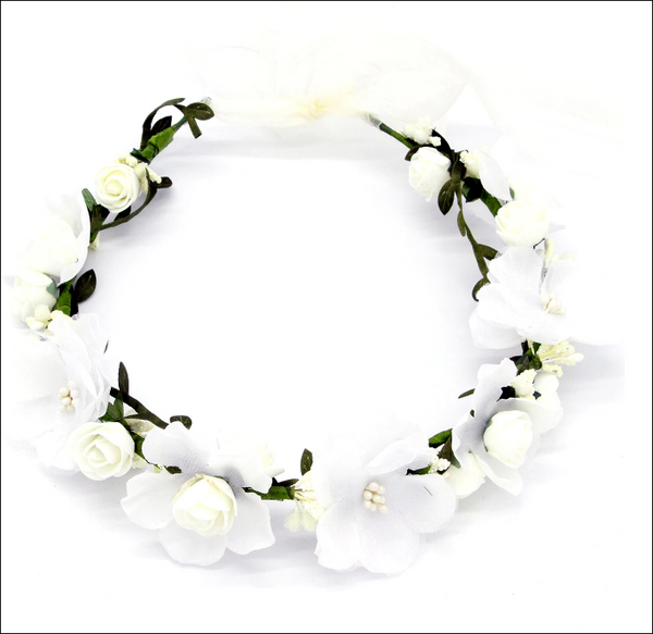 Flower Crown - White