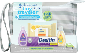 Johnson's Tiny Traveler Baby Gift Set