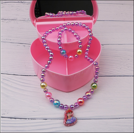 Princess Necklaces & Bracelet Jewelry Set