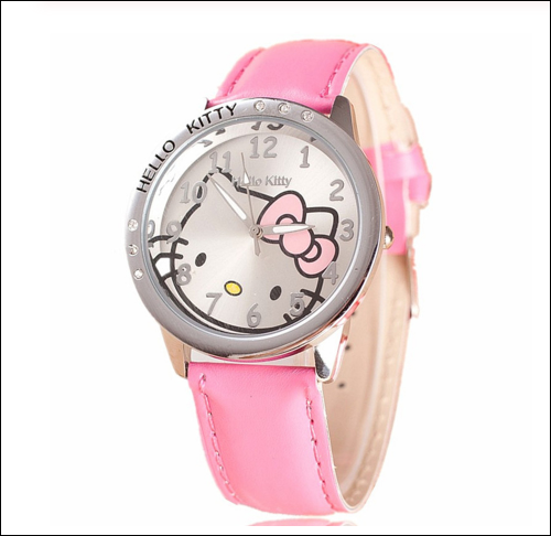 Hello Kitty Fashion Girls Watch - Pink