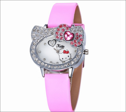 Hello Kitty Watch for Girls - Pink