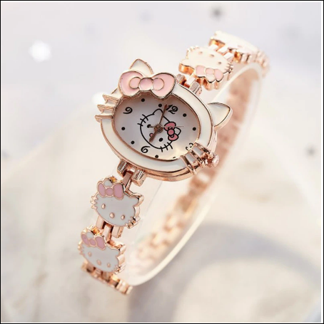 Hello Kitty Fashion Watch - White