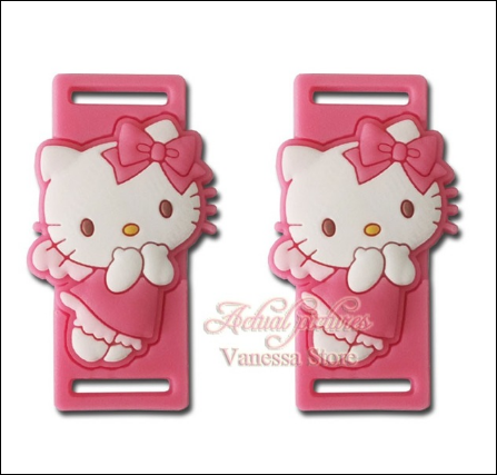 Hello Kitty Shoes Buckles - Pink