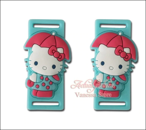 Hello Kitty Shoes Buckles - Blue