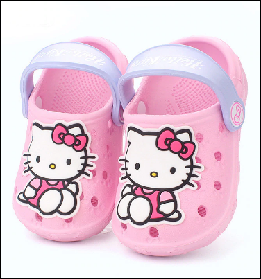 Hello Kitty Summer Slippers - Pink