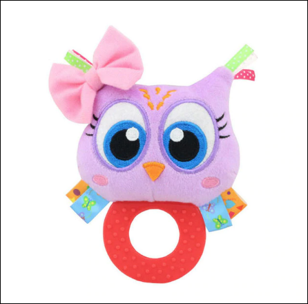 Newborn Rattle Mobile Educational Toys - Owl