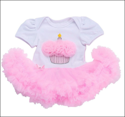 Cupcake Tutu Birthday Dress