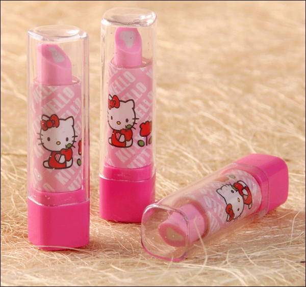 Hello kitty Lipstick Shape Eraser Rubber