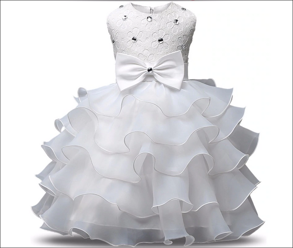 Flower Girl Dress - White