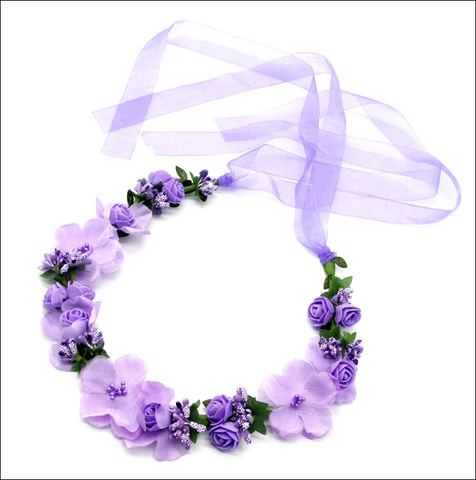 Flower Crown - Purple