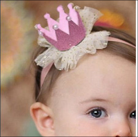 Baby Tiara Crown Headband