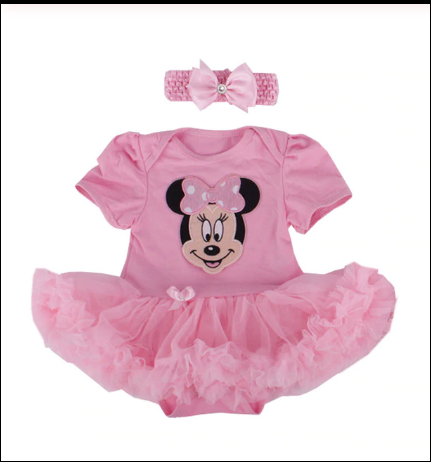 Pink Minnie Mouse Dress