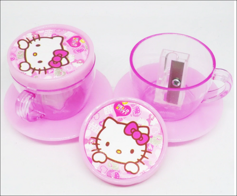 Hello Kitty Coffee Cup Pencil Sharpener