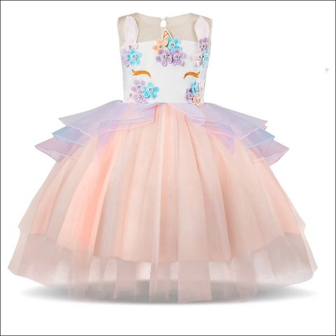 Fancy Little Girl Unicorn Dresses