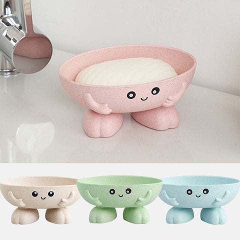 Samhe Soap Holder, Cute Soap Dish for Kids Children
