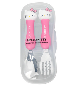 Hello Kitty Kid's Easy Grip Spoon/Fork Flatware