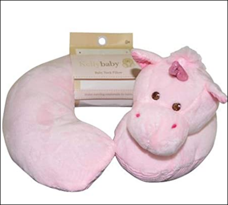 Baby Infant  Neck Pillow (Unicorn Pink)