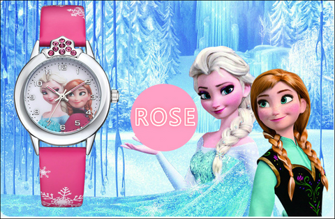 Elsa & Anna Princesses Watches - Rose