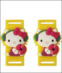 Hello Kitty Shoes Buckles - Yellow
