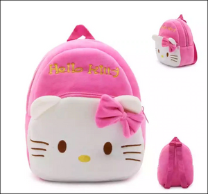 Hello Kitty and Friends Soft Plush Huggable Backpack - Hello Kitty Hot Pink