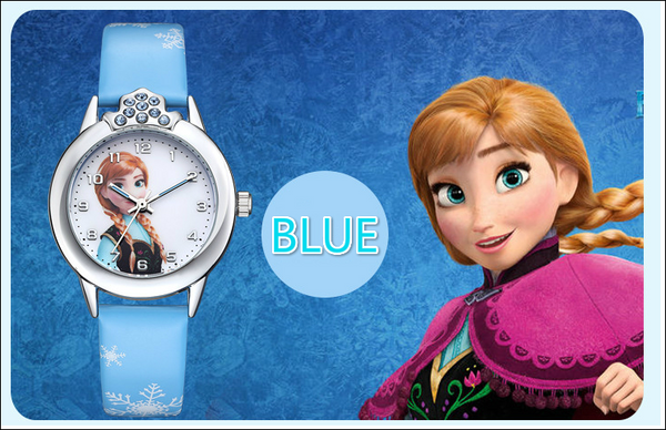Elsa & Anna Princesses Watches - Blue