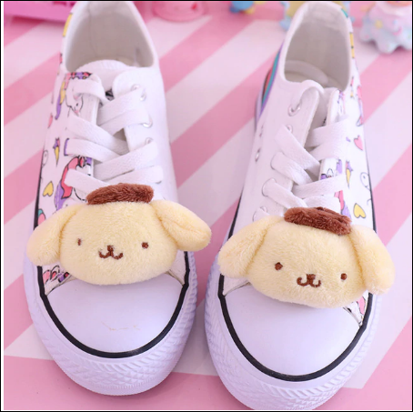 Pair of Shoe Lace Buckles - Pompompurin