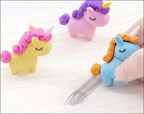 Unicorn Eraser for Kids 1pcs