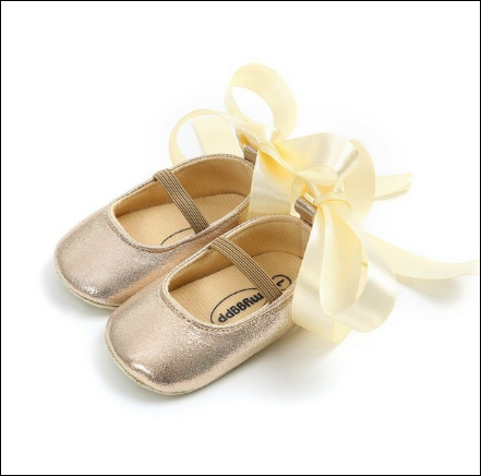 Sparkly Toddler Princess Dress Shoes - Gold