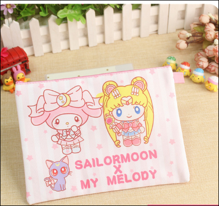 Sanrio School Supply Zipper Bag - Sailormoon