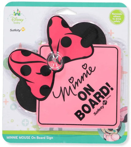 Disney Baby - Minnie On Board Sign