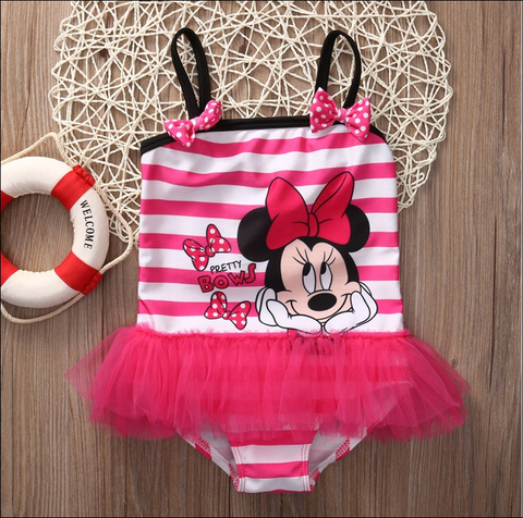 Minnie Mouse One Piece Swimsuit