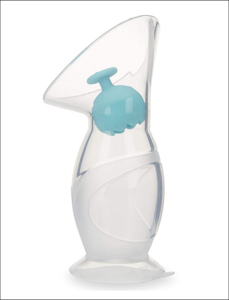 Nuby Comfort Portable & Lightweight All Silicone Breast Pump with Sealing Plug