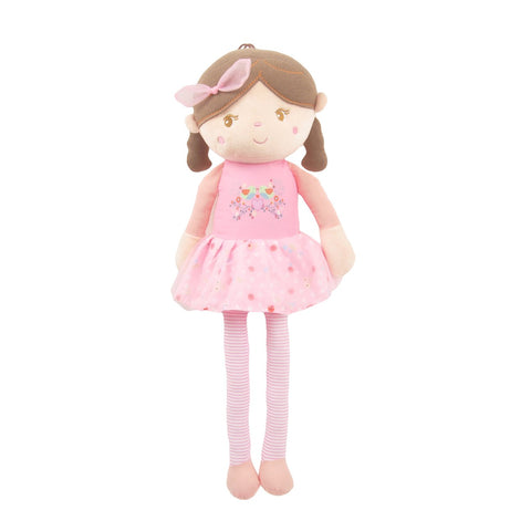 Pink Olivia Doll 20" Stuffed Rag Doll