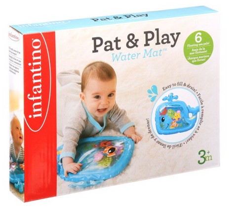 Infantino Sensory Sensory Pat & Play Water Mat - Whale