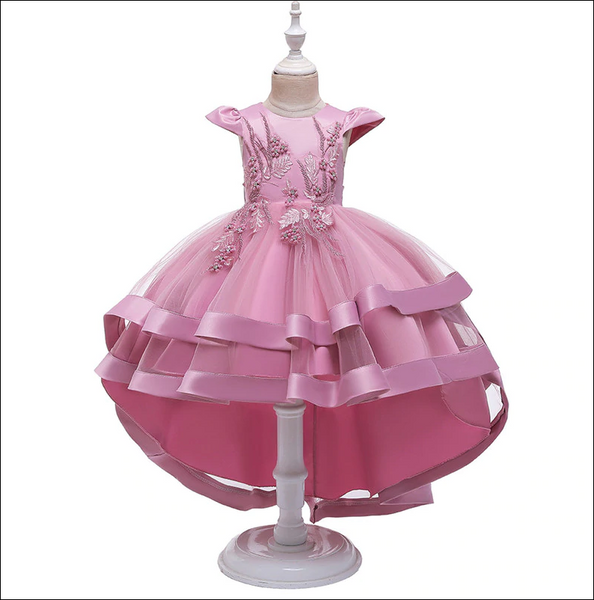 Girl Cake Tutu Flower Dress