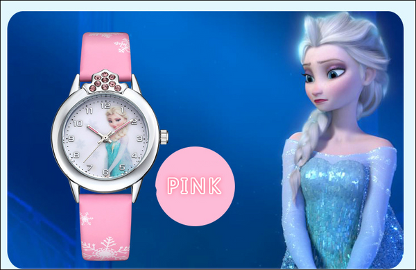 Elsa & Anna Princesses Watches - Pink