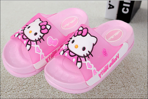 Hello Kitty Bath Slippers Non-Slip Slippers
