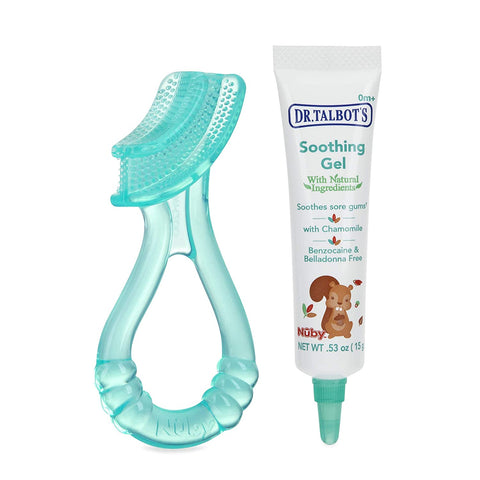 Dr. Talbot's Soothing Gel for Sore Gums with Bonus Silicone Massaging Teether Toy