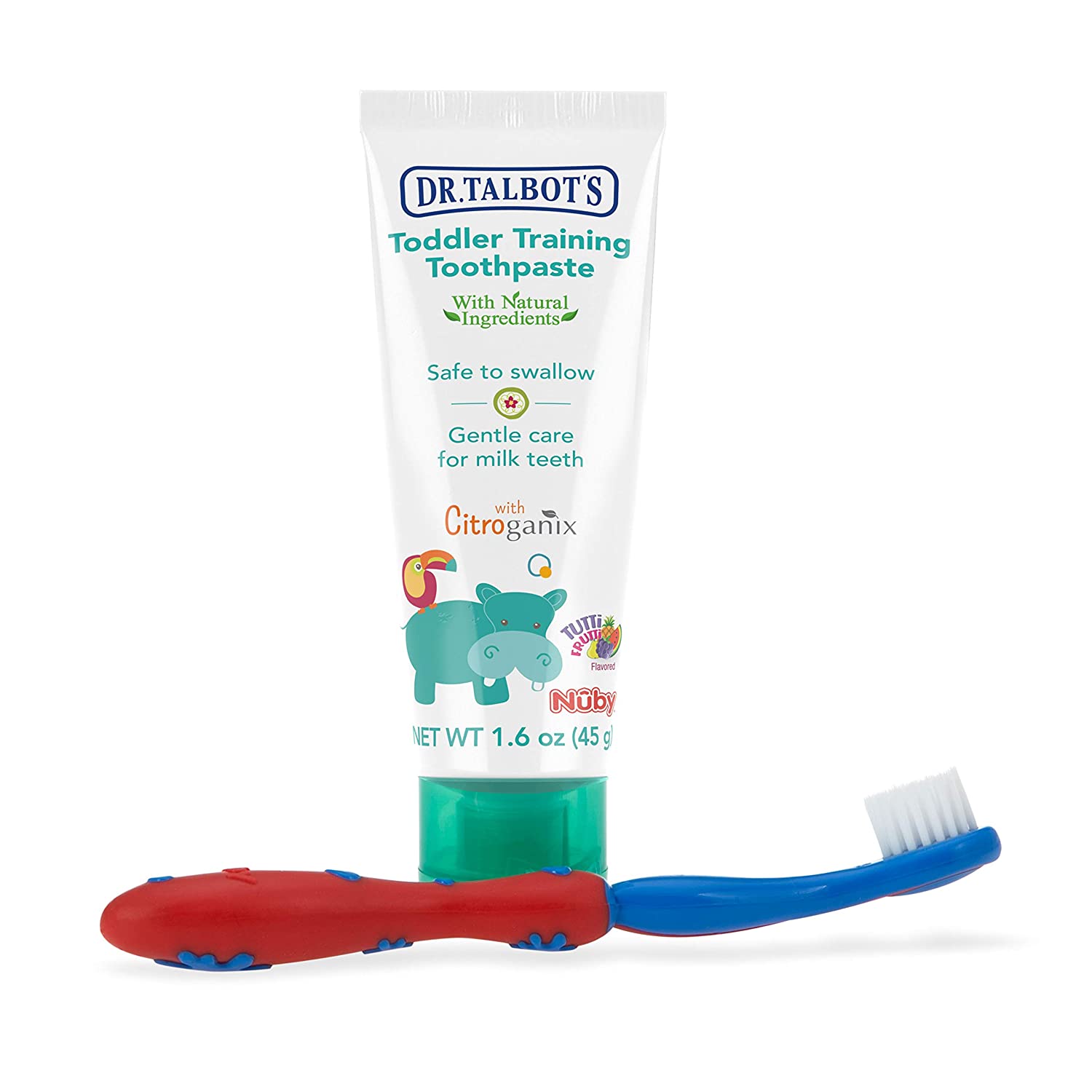 Dr. Talbot’s Naturally Inspired Training Toothpaste and Toothbrush