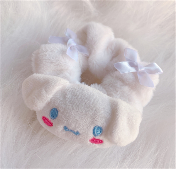 Hello Kitty Characters Cute Plush Hair Band - Cinnamoroll