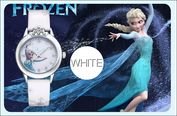 Elsa & Anna Princesses Watches - White